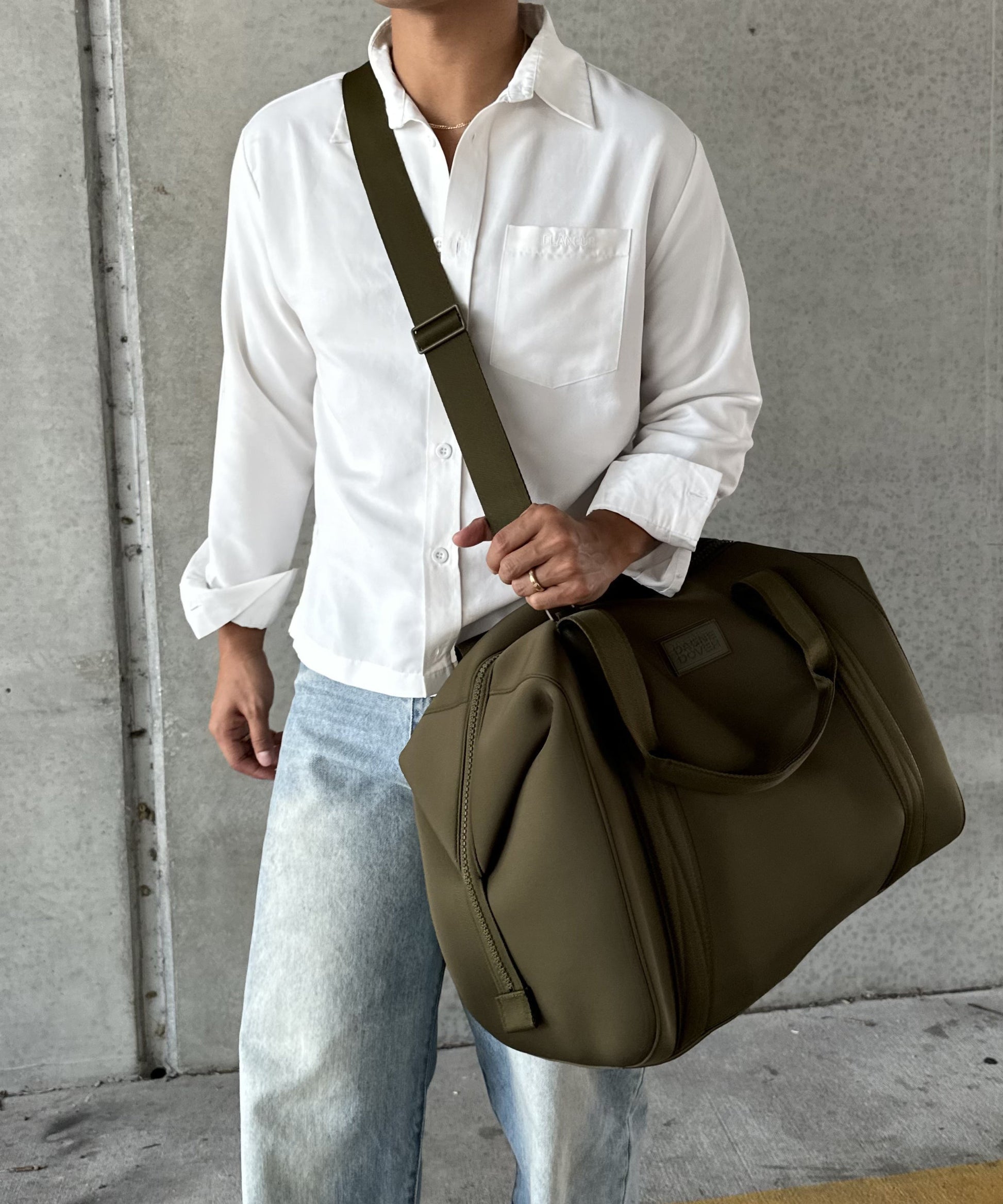 Landon Carryall in Dark Moss, Extra Large