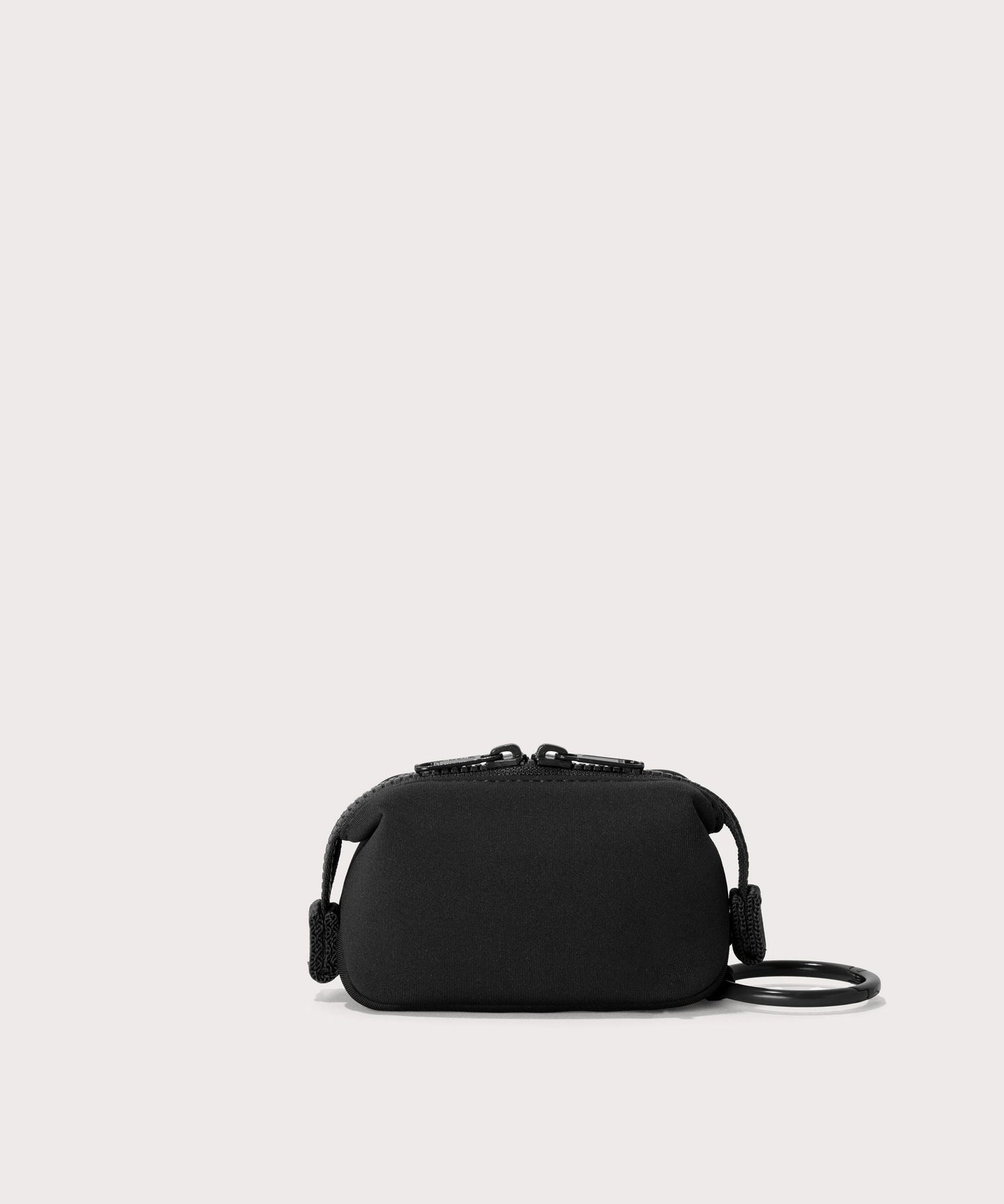 Dagne Dover Hunter Keychain in black seen from the back.