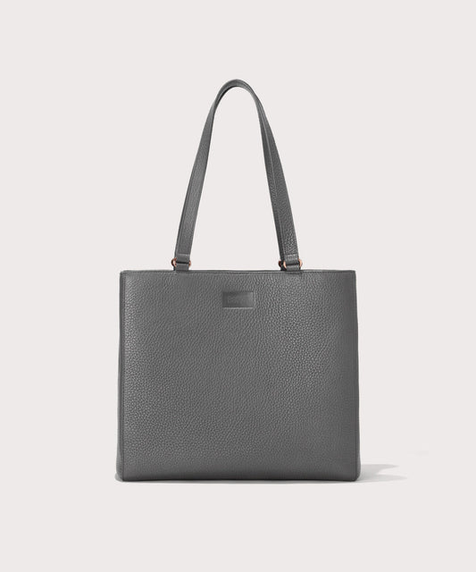 Dagne Dover medium Allyn Tote in grey.
