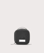 Front view of small Roma packing cube in carbon black